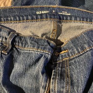 Old Navy women’s  Relaxed Fit Jeans in Dark Blue